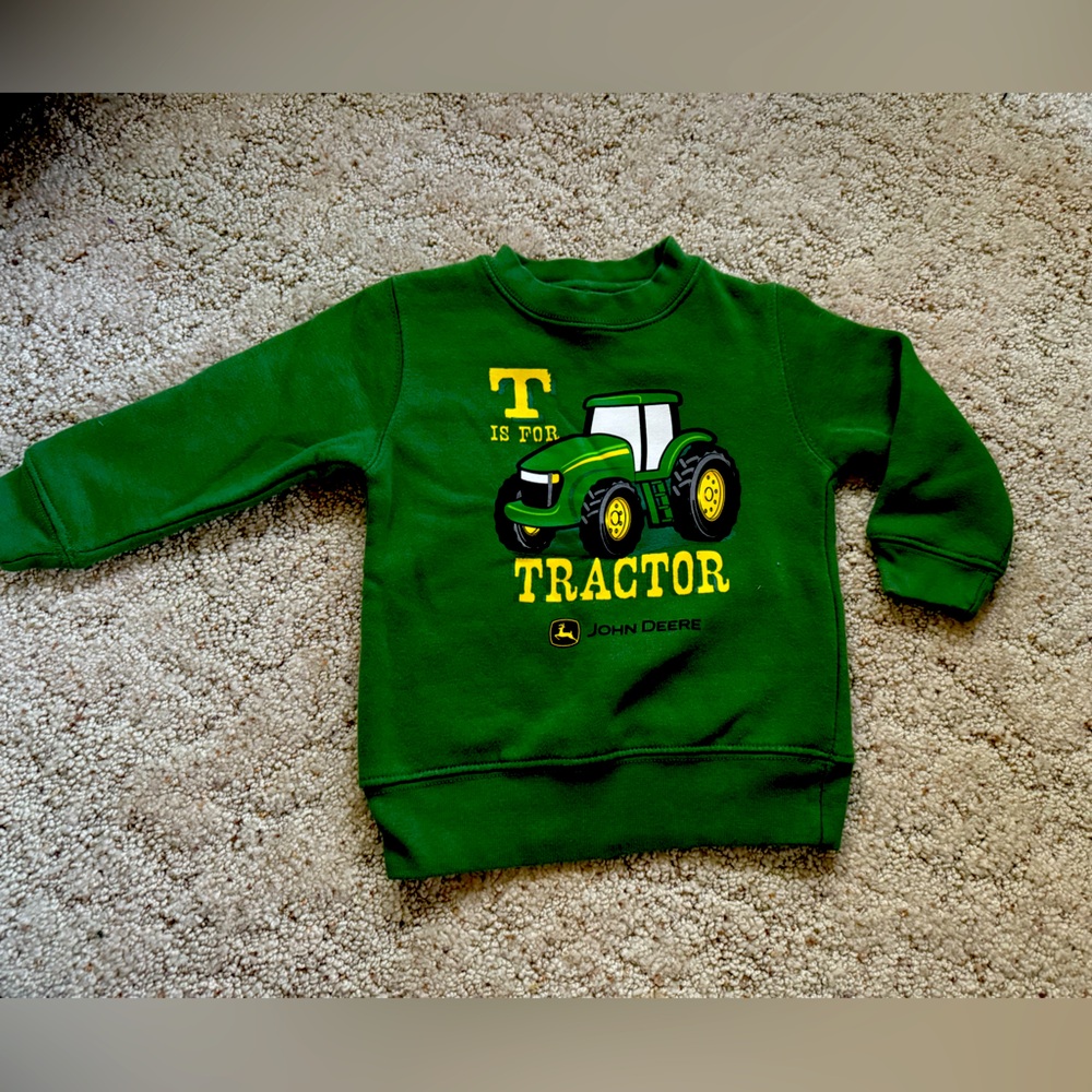 John Deere Sweatshirt 12 months
